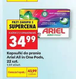 Biedronka Kapsułki do prania Ariel All in One Pods oferta