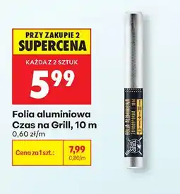 Biedronka Folia aluminiowa Czas na Grill 10m oferta