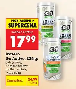 Biedronka Izozero Go Active cytrynowe oferta