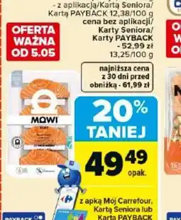 Carrefour Market Mowi Losoś świeży oferta