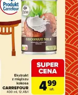 Carrefour Market Ekstrakt z miąższu kokosa Carrefour oferta