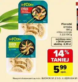 Carrefour Market BE FOODIE Pierozki GYOZA oferta