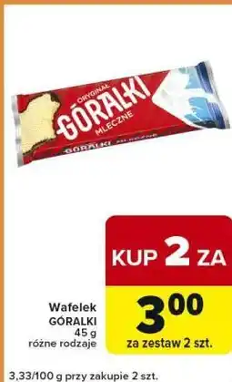 Carrefour Express Wafelek GÓRALKI oferta