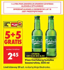 Biedronka Piwo Carlsberg oferta