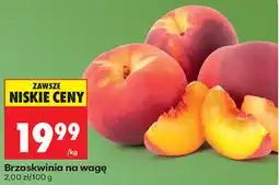 Biedronka Brzoskwinia na wagę oferta