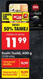 Biedronka Sushi Toshii oferta