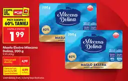 Biedronka Masło Ekstra Mleczna Dolina oferta