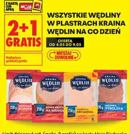 Biedronka Wszystkie wędliny w plastrach Kraina Wędlin Na Co Dzień oferta