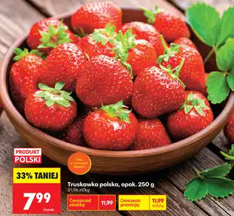 Biedronka Truskawka polska, opak oferta