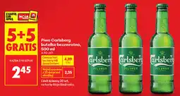 Biedronka Piwo Carlsberg butelka bezzwrotna oferta