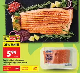 Biedronka Świeży filet z łososia atlantyckiego Marinero oferta