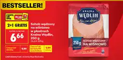 Biedronka Schab wędzony na wiśniowo w plastrach Kraina Wędlin oferta