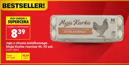 Biedronka Jaja z chowu ściółkowego Moja Kurka rozmiar M, 10 szt oferta