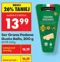 Biedronka Ser Grana Padano Gusto Bello oferta