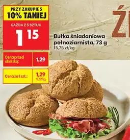 Biedronka Bułka śniadaniowa pełnoziarnista oferta