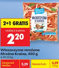 Biedronka Włoszczyzna mrożona Mroźna Kraina oferta
