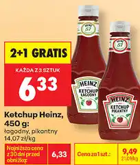 Biedronka Ketchup Heinz oferta