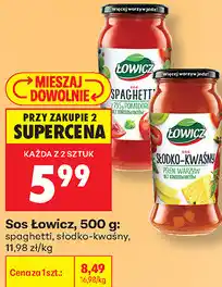 Biedronka Sos Łowicz oferta