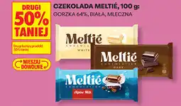 Biedronka CZEKOLADA MELTIÉ, 100 g: GORZKA 64%, BIAŁA, MLECZNA oferta