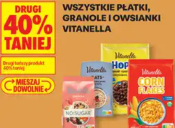 Biedronka WSZYSTKIE PŁATKI, GRANOLE I OWSIANKI VITANELLA oferta