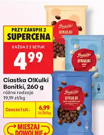 Biedronka Ciastka O!Kulki Bonitki oferta