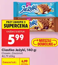 Biedronka Ciastka Jeżyki oferta