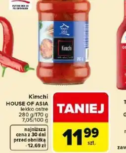 Carrefour Market House of Asia Kimchi oferta