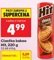 Biedronka Ciastka kakao Hit oferta