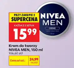 Biedronka Krem do twarzy NIVEA MEN oferta