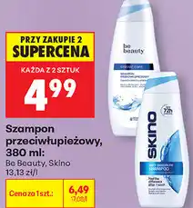 Biedronka Szampon przeciwłupieżowy Be Beauty, Skino oferta