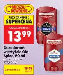 Biedronka Dezodorant w sztyfcie Old Spice oferta