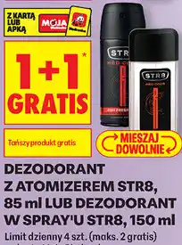 Biedronka DEZODORANT Z ATOMIZEREM STR8, 85 ml LUB DEZODORANT W SPRAY'U STR8, 150 ml oferta
