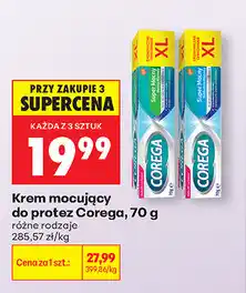 Biedronka Krem mocujący do protez Corega oferta