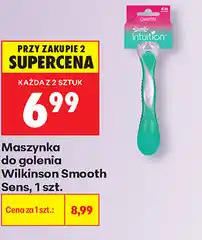 Biedronka Maszynka do golenia Wilkinson Smooth Sens, 1 szt oferta