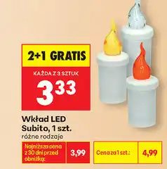Biedronka Wkład LED Subito, 1 szt oferta
