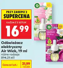 Biedronka Odświeżacz elektryczny Air Wick oferta