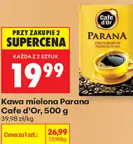 Biedronka Kawa mielona Parana Cafe d'Or oferta