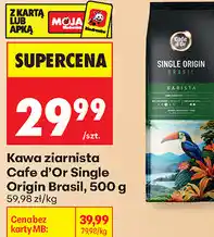 Biedronka Kawa ziarnista Cafe d'Or Single Origin Brasil oferta