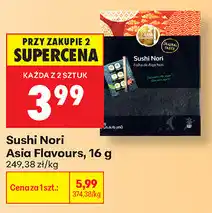 Biedronka Sushi Nori Asia Flavours oferta