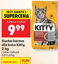 Biedronka Sucha karma dla kota Kitty oferta