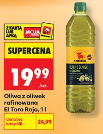 Biedronka Oliwa z oliwek rafinowana El Toro Rojo oferta