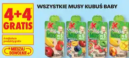 Biedronka Wszystkie musy Kubuś Baby oferta