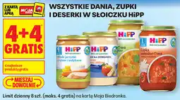 Biedronka Wszystkie dania, zupki i deserki w słoiczku HiPP oferta