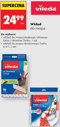 Biedronka Wkład do mopa Vileda oferta