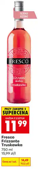 Biedronka Fresco Frizzante Truskawka oferta