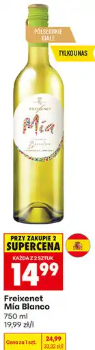 Biedronka Freixenet Mía Blanco oferta