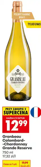 Biedronka Granbeau Colombard-Chardonnay Grande Reserve oferta