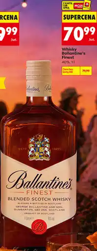 Biedronka Whisky Ballantine's Finest 40% oferta