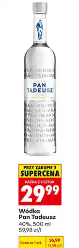 Biedronka Wódka Pan Tadeusz 40% oferta