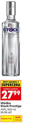 Biedronka Wódka Stock Prestige 40% oferta